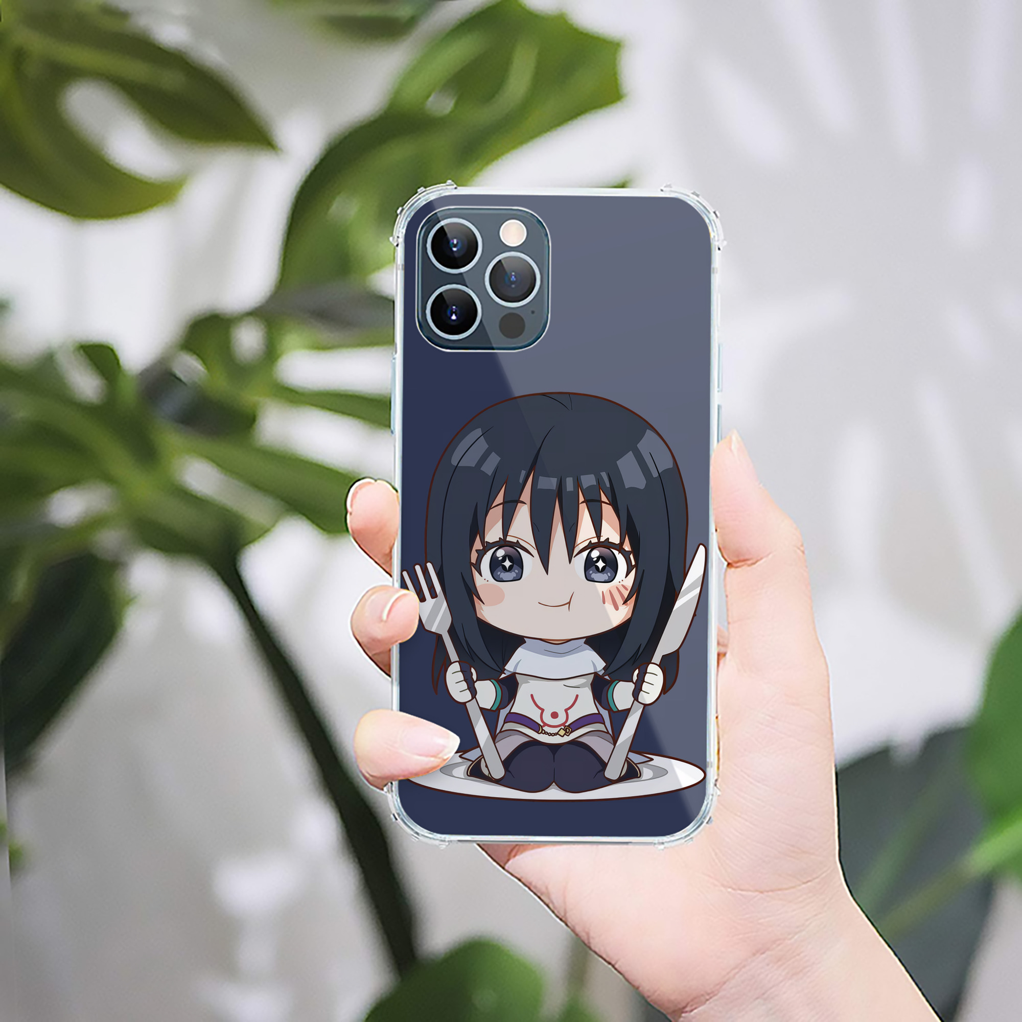 （画像用） 転スラ Regarding Reincarnated to Slime 【iPhone 12シリーズ対応】透明スマホケース（クリアソフトケース）